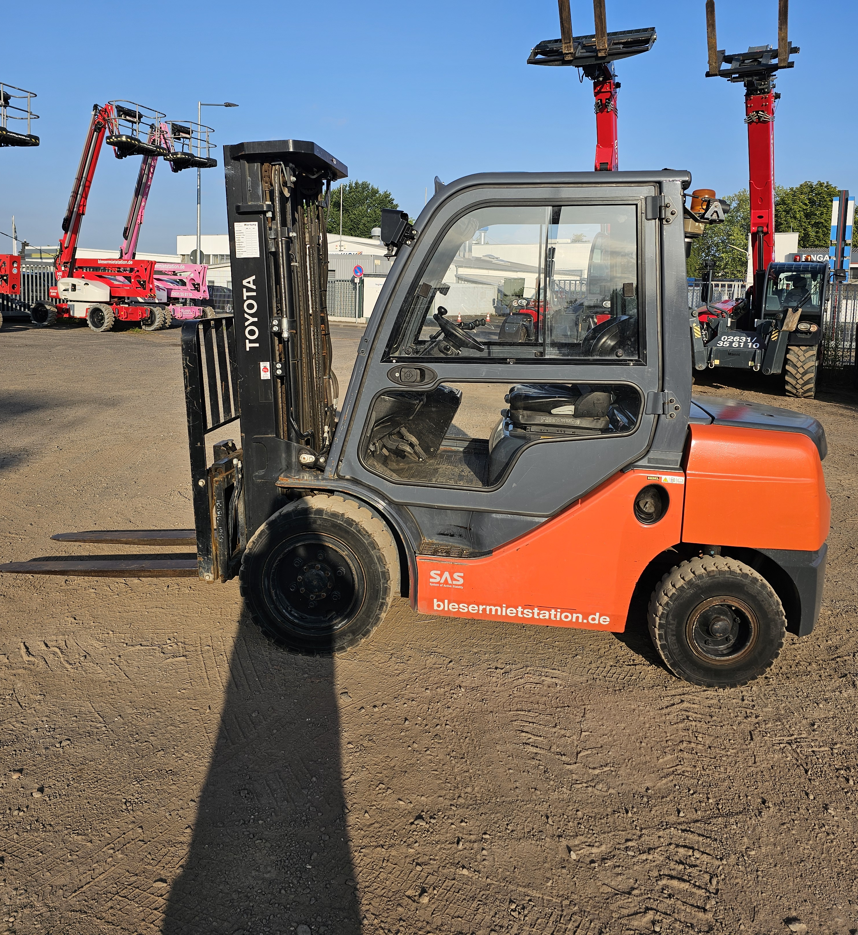 Stapler Toyota 3t 8FDJF35